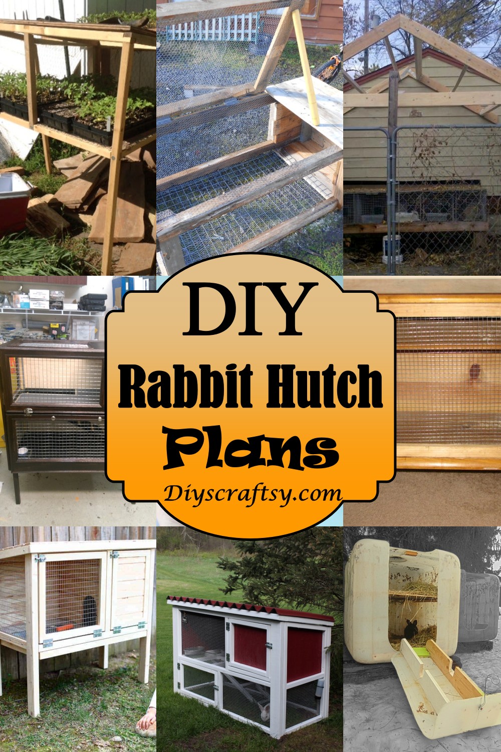 30 Totally Free DIY Rabbit Hutch Plans - DIYS Craftsy