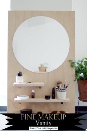 41 DIY Vanity Table Ideas For Your Beauty Space - DIYsCraftsy