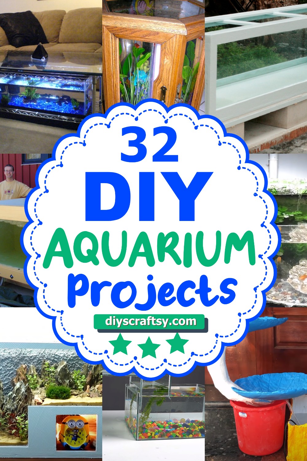 22 DIY Aquarium Projects That Are Full Of Creativity DIYsCraftsy   22 DIY Aquarium Projects That Are Full Of Creativity 