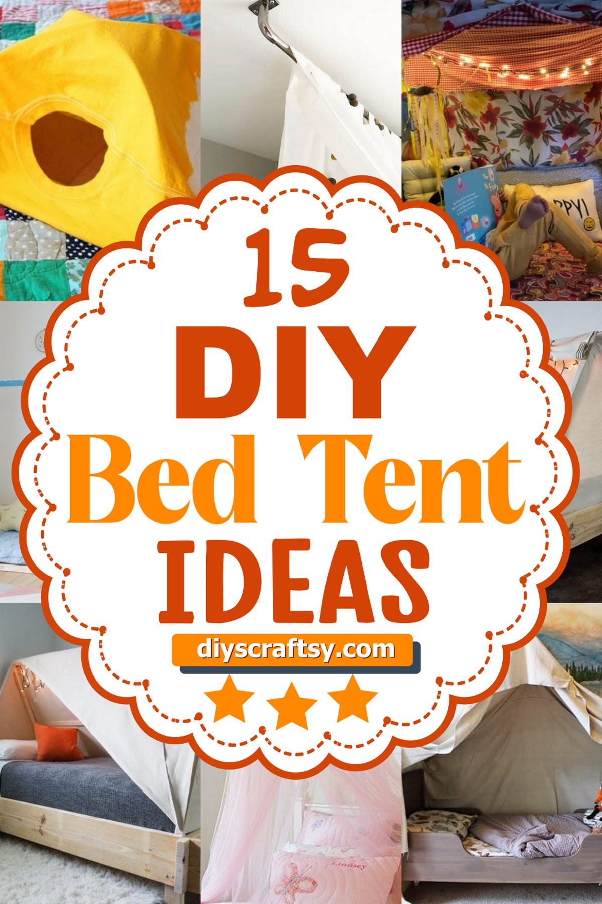 15 DIY Bed Tent Ideas You Can Make Easily - DIYsCraftsy