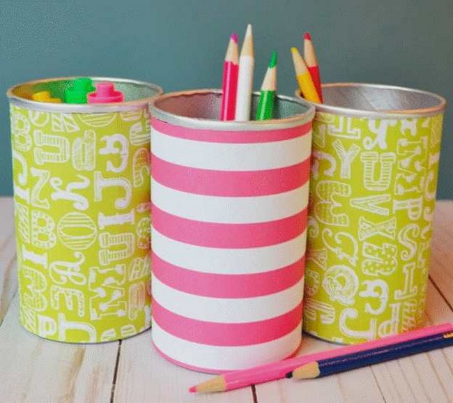 23 Homemade DIY Pencil Holder Ideas - DIYsCraftsy