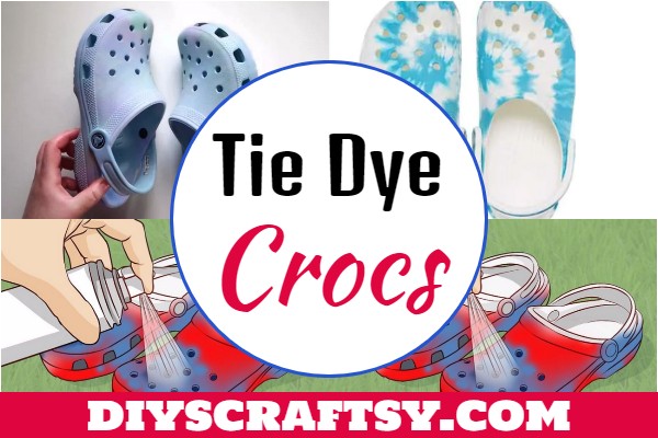 diy tie dye crocs