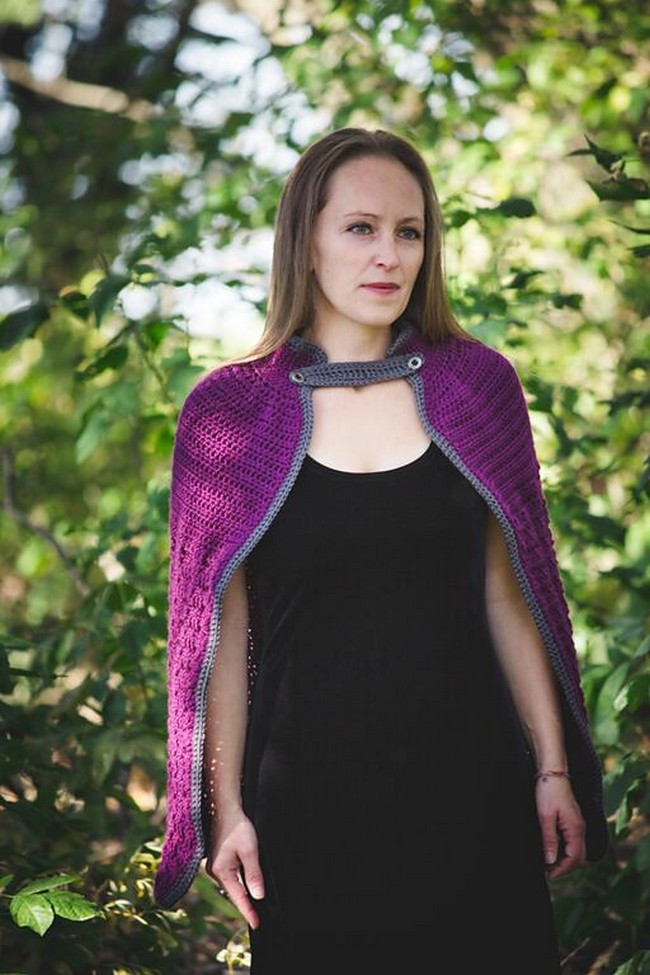 22 Free Crochet Cape Patterns - Diyscraftsy