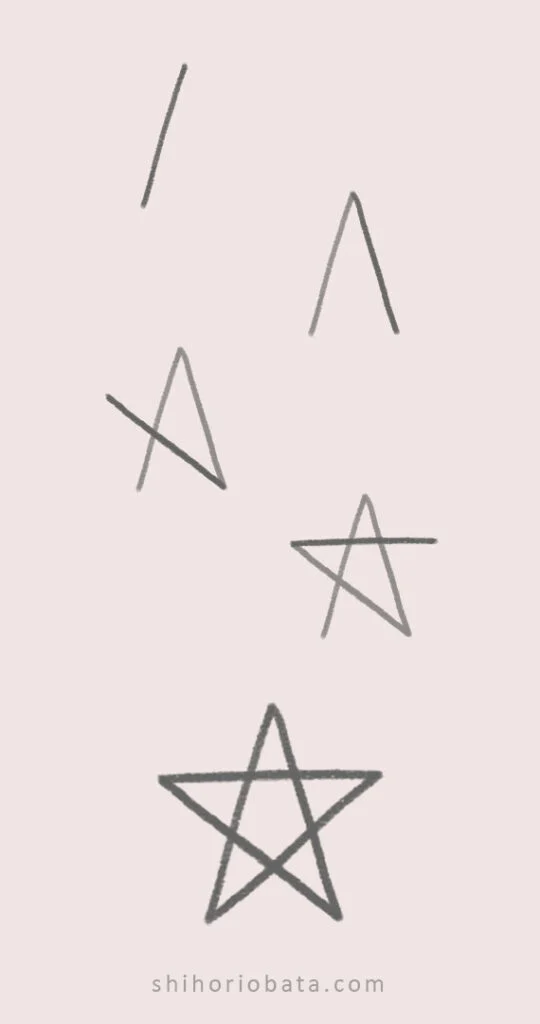 24 Star Drawing Ideas - Easy Tutorials - DIYsCraftsy