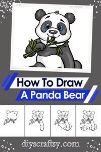 20 Panda Drawing Ideas - Step By Step Guide - DIYsCraftsy